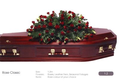 Funeral Sheath rose classic